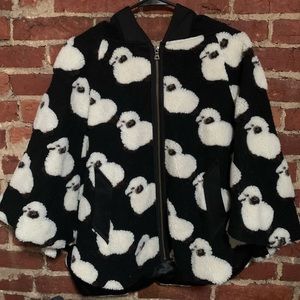 🐑 Fuzzy Sheep Cape 🐑